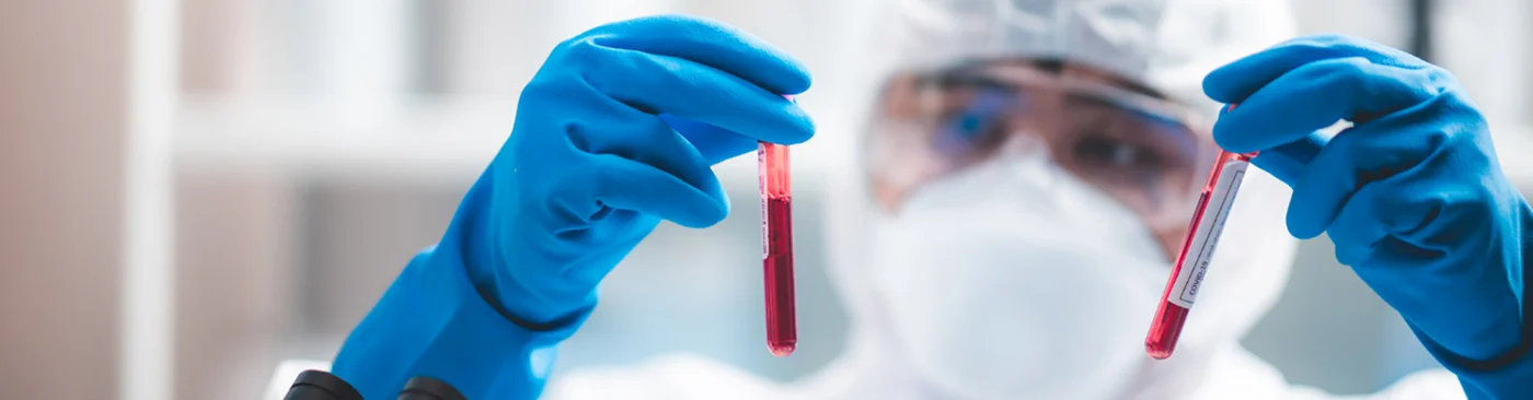 Blood vials are considered biological materials and need to be shipped according to their UN classification
